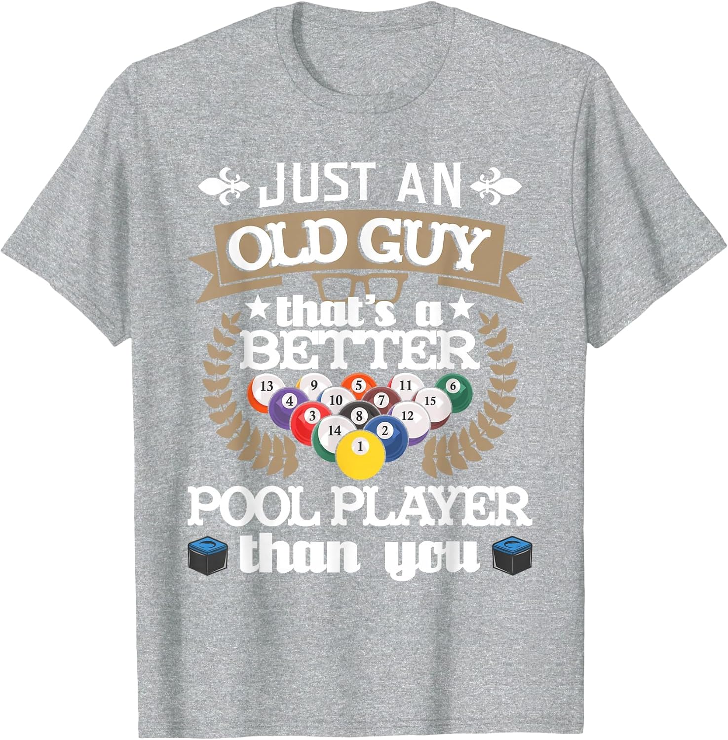 Just an Old Guy That's A Better Pool Player 8-Ball Billiard