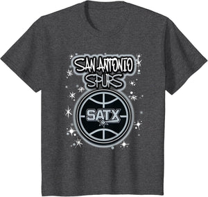 NBA San Antonio Spurs Airbrush Logo