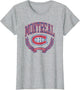 Montreal Canadiens Vintage Victory Gray Officially Licensed
