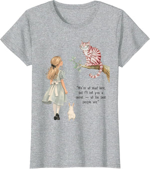 Alice Adventures Wonderland Retro Childrens Vintage Book Day