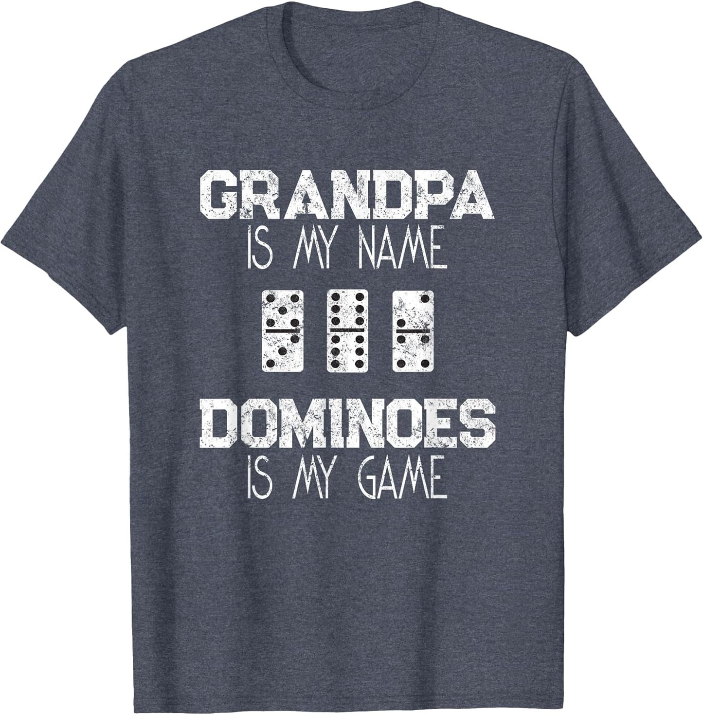 Vintage Double Six Dominoes Game Themed Domino Grandpa