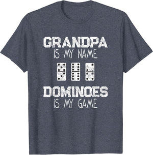 Vintage Double Six Dominoes Game Themed Domino Grandpa