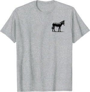Donkey Dad Mom Lover - Monochromatic Donkey