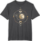 Mystic Moon and Sun Phase Celestial Boho Vintage