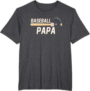 Baseball Papa Fathers Day Baseball Grandpa