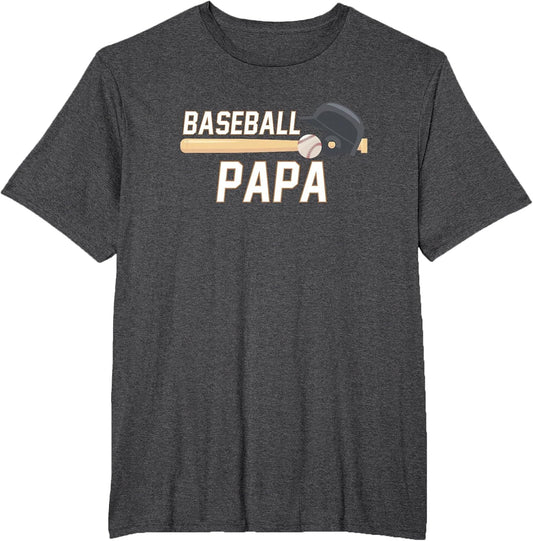 Baseball Papa Fathers Day Baseball Grandpa