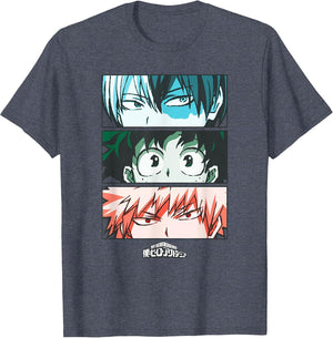 My Hero Academia Todoroki Deku Bakugo Eyes Anime