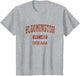 Bloomington Indiana in Vintage Athletic Sports Design