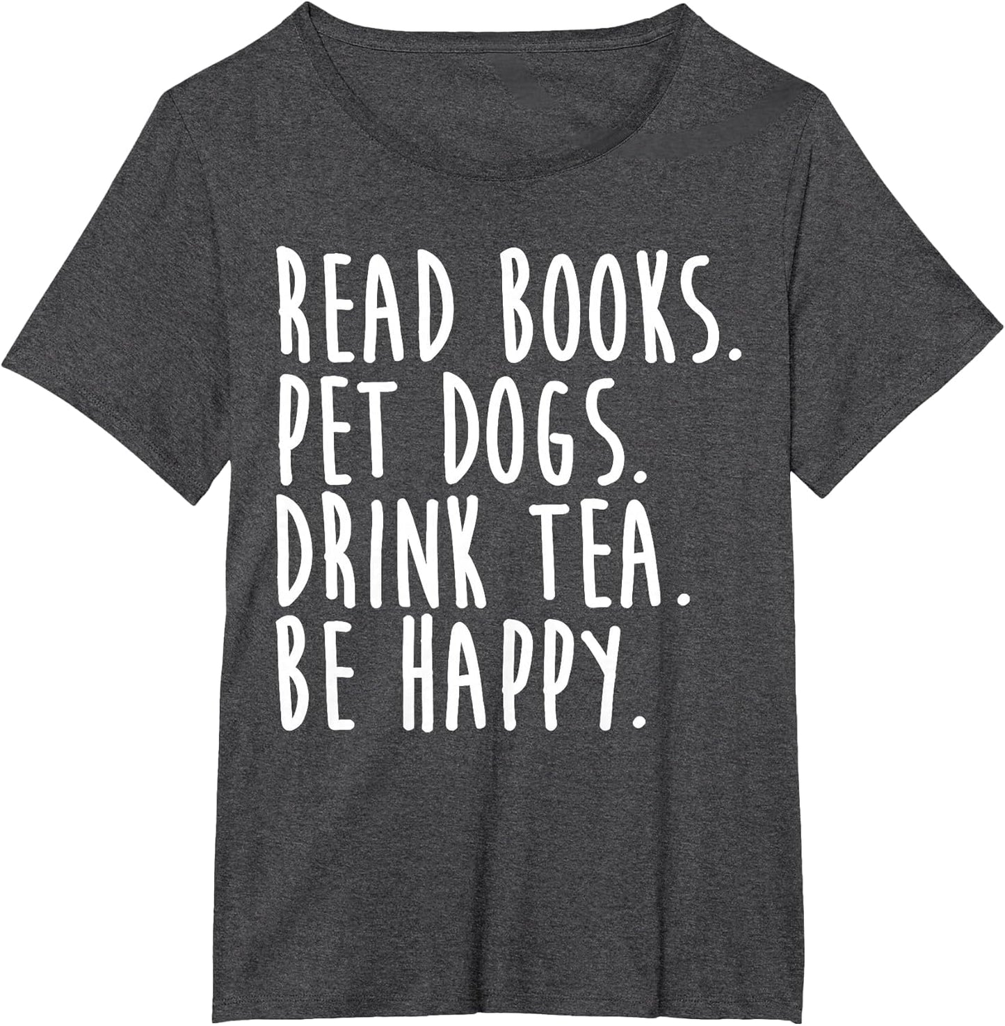 Read Books Pet Dogs Drink Tea Book Lover Funny Dog Owner