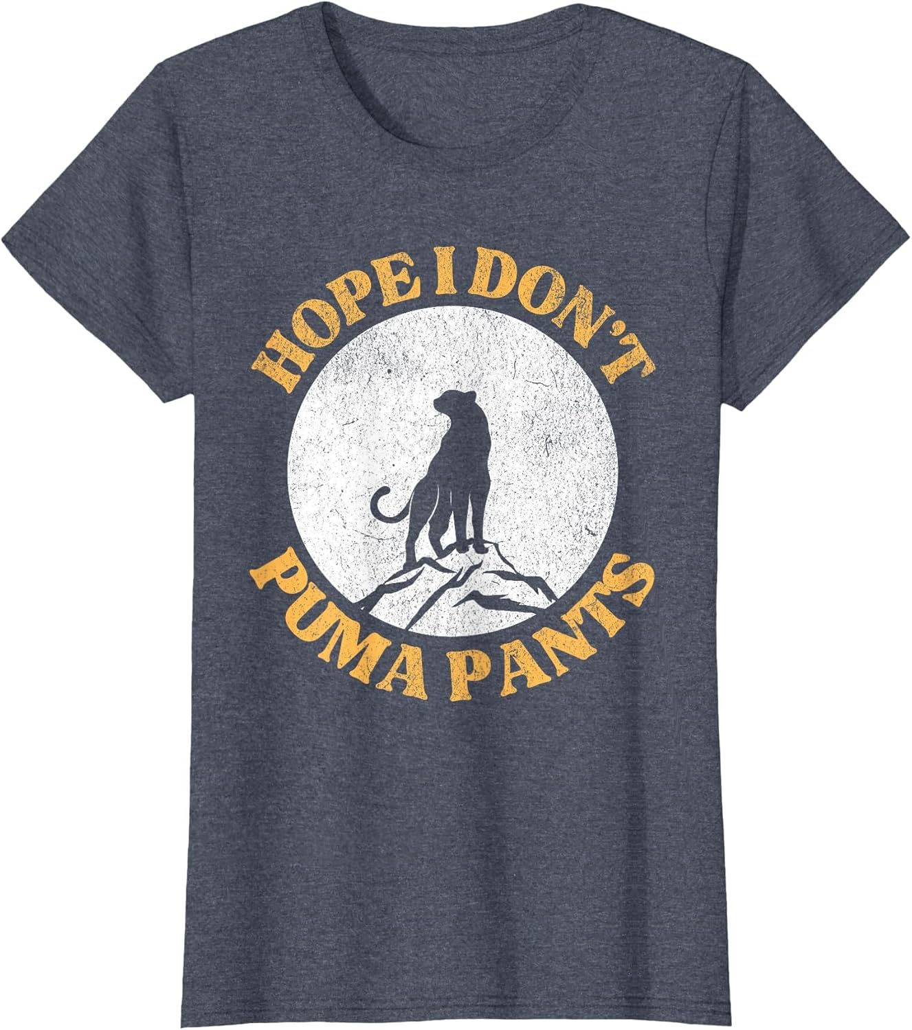 Hope I Don't Puma Pants Funny Unhinged Puma Cat Pun