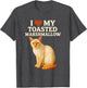 I Love My Toasted Marshmallow Siamese Cat Kitten Valentines