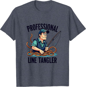 Professional Line Tangler Funny Fishing Design