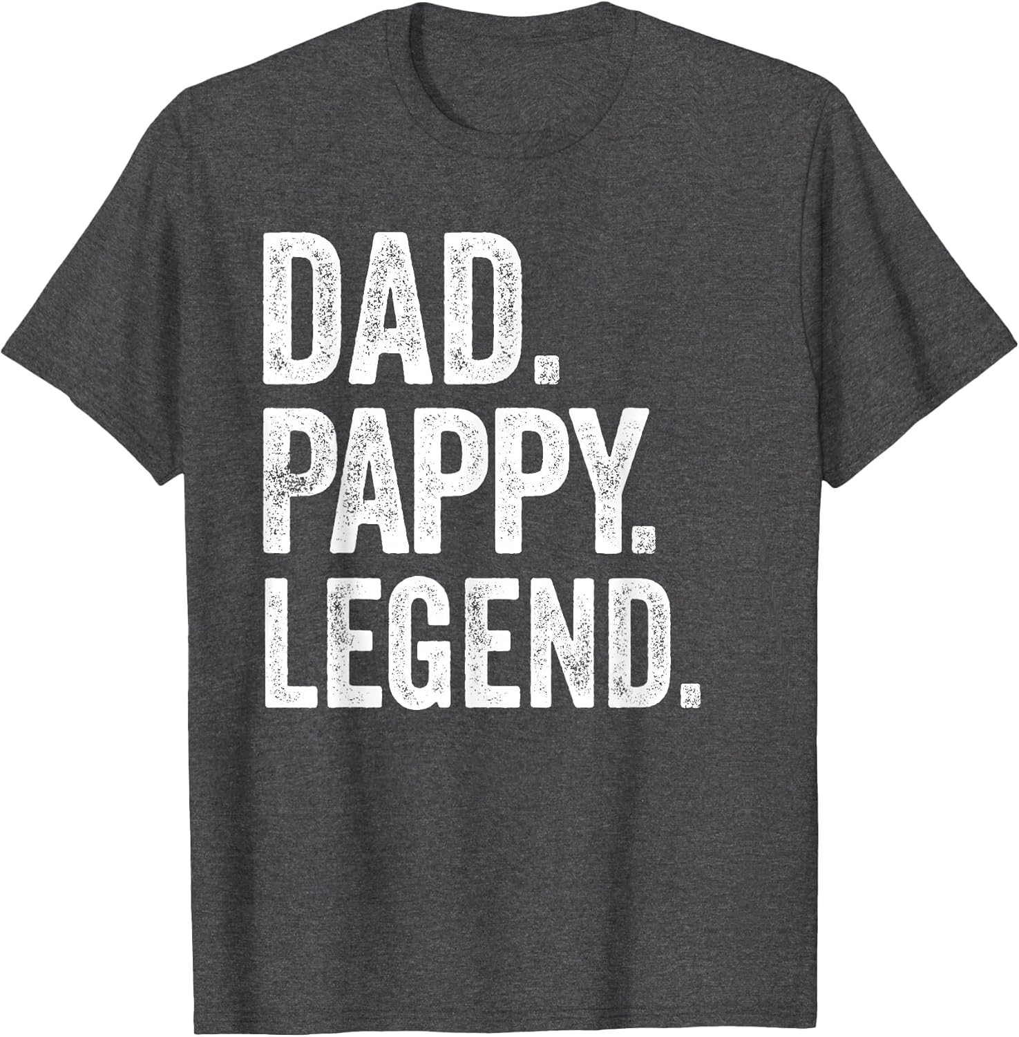 Dad Pappy Legend - Vintage Distressed Bold Pappy Graphic