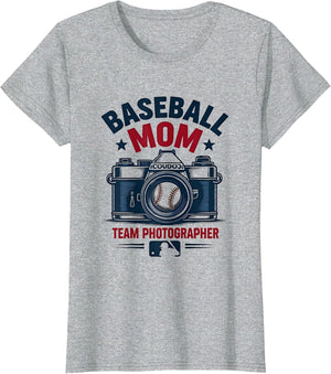 Baseball Mom Team Photographer Design