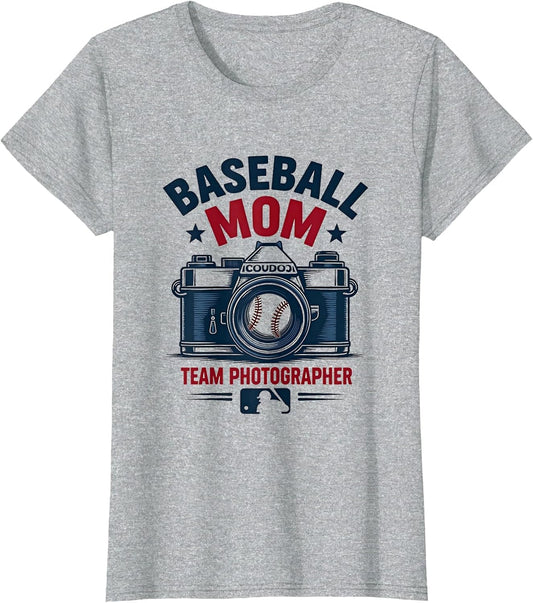 Baseball Mom Team Photographer Design