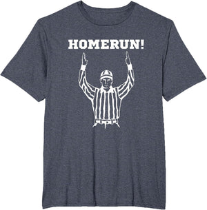 Homerun Football Funny Sarcastic Referee Sports