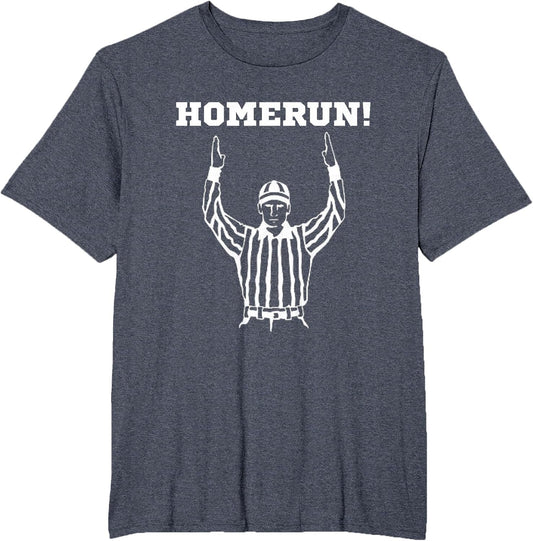Homerun Football Funny Sarcastic Referee Sports