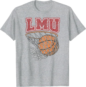 Loyola Marymount Lions Vintage Basketball 90's Gray