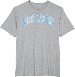 Retro North Carolina Blue Souvenir Simple North Carolina