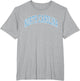 Retro North Carolina Blue Souvenir Simple North Carolina