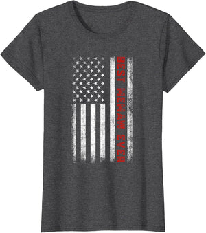 Best Memaw Ever American Flag Patriotic Memaw Mother's Day