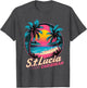 St Lucia Souvenir Summer Saint Lucia Retro Vintage