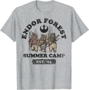 Star Wars Endor Forest Summer Camp Graphic Z1
