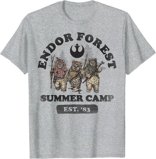 Star Wars Endor Forest Summer Camp Graphic Z1