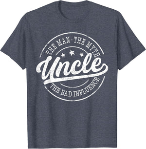 Uncle The Man The Myth The Bad Influence Emblem Design