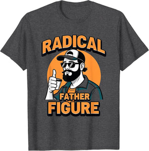 Radical Father Figure Rad Dad Graphic Design