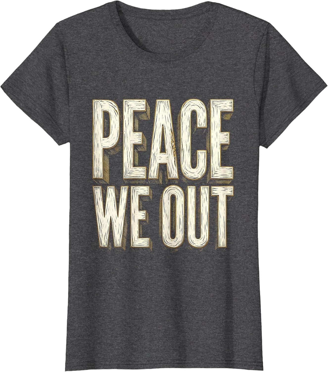 Peace We Out Farewell Graphic Design