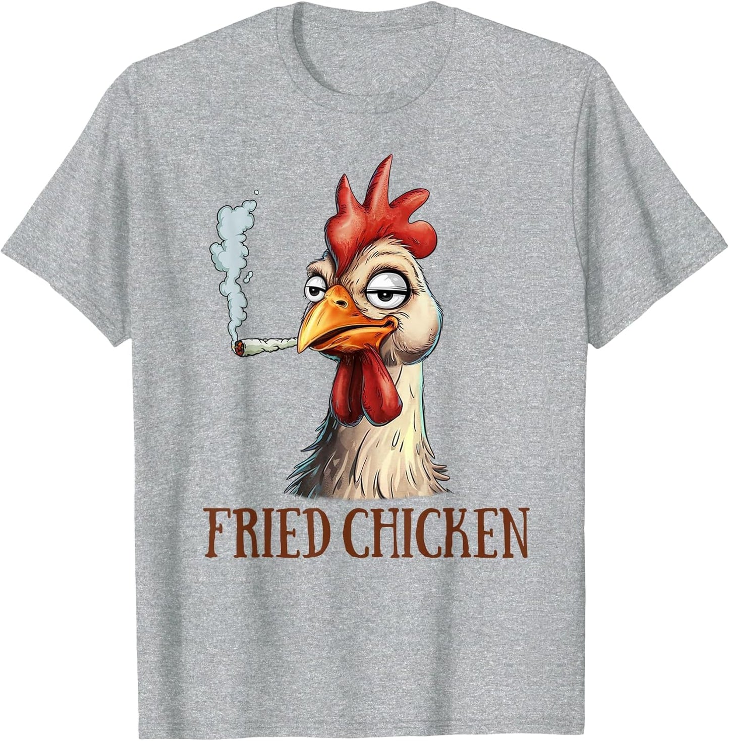 Cannabis Weed Lover 420 Chicken Smoking Stoned Fried Chicken