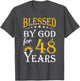 Vintage Blessed by God for 48 Years Happy 48th Birthday