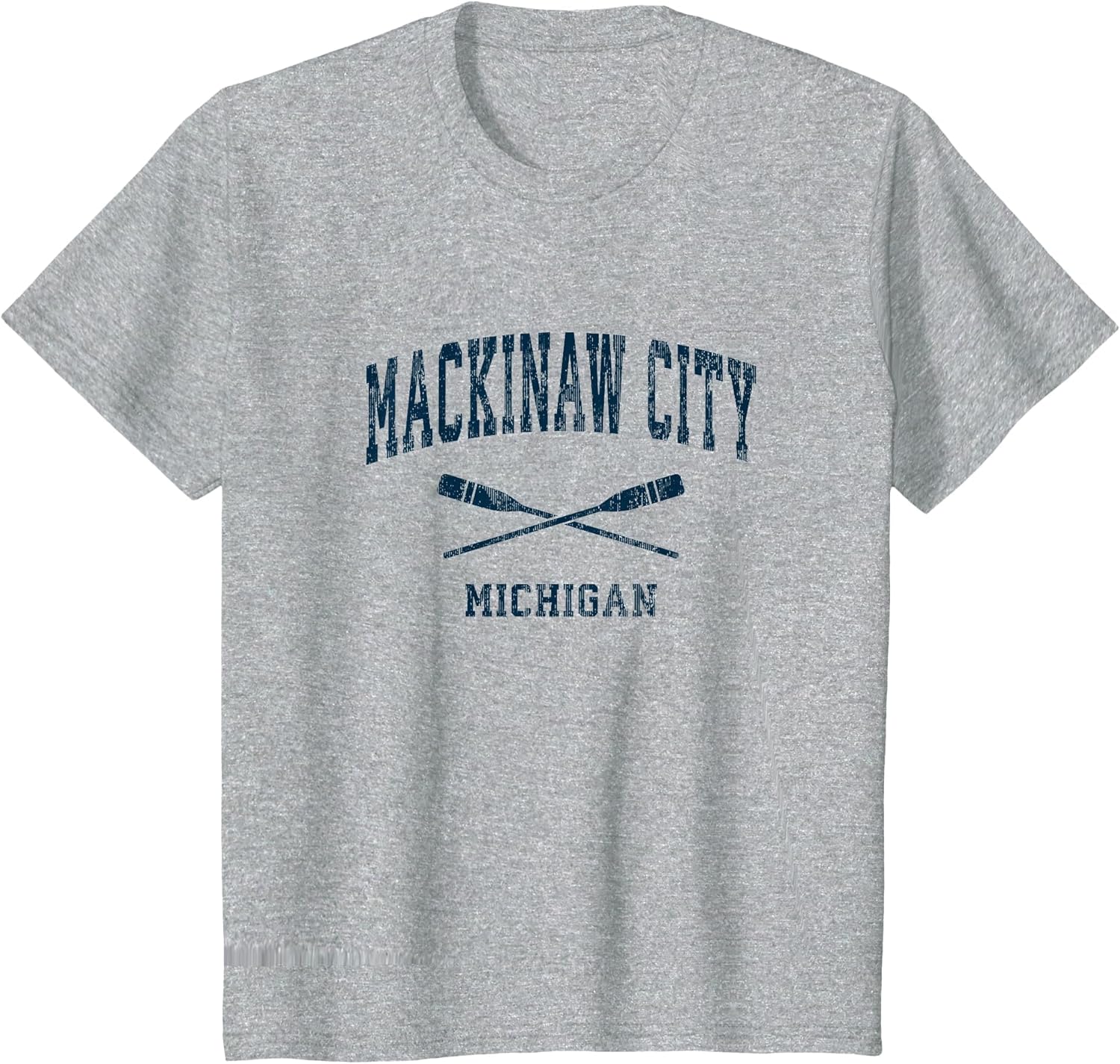 Mackinaw City Michigan Vintage Nautical Paddles Sports Oars