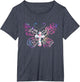 Butterfly Prayer Jesus Christian Cross Floral Pattern