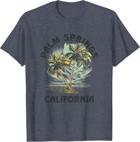 Palm Springs California Palms Vintage Beach