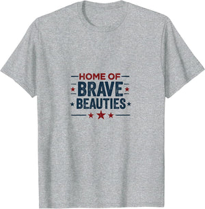 Home of Brave Beauties USA Women Design