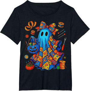 Halloween Boo Ghost Patchwork Quilter Quilting Sewing