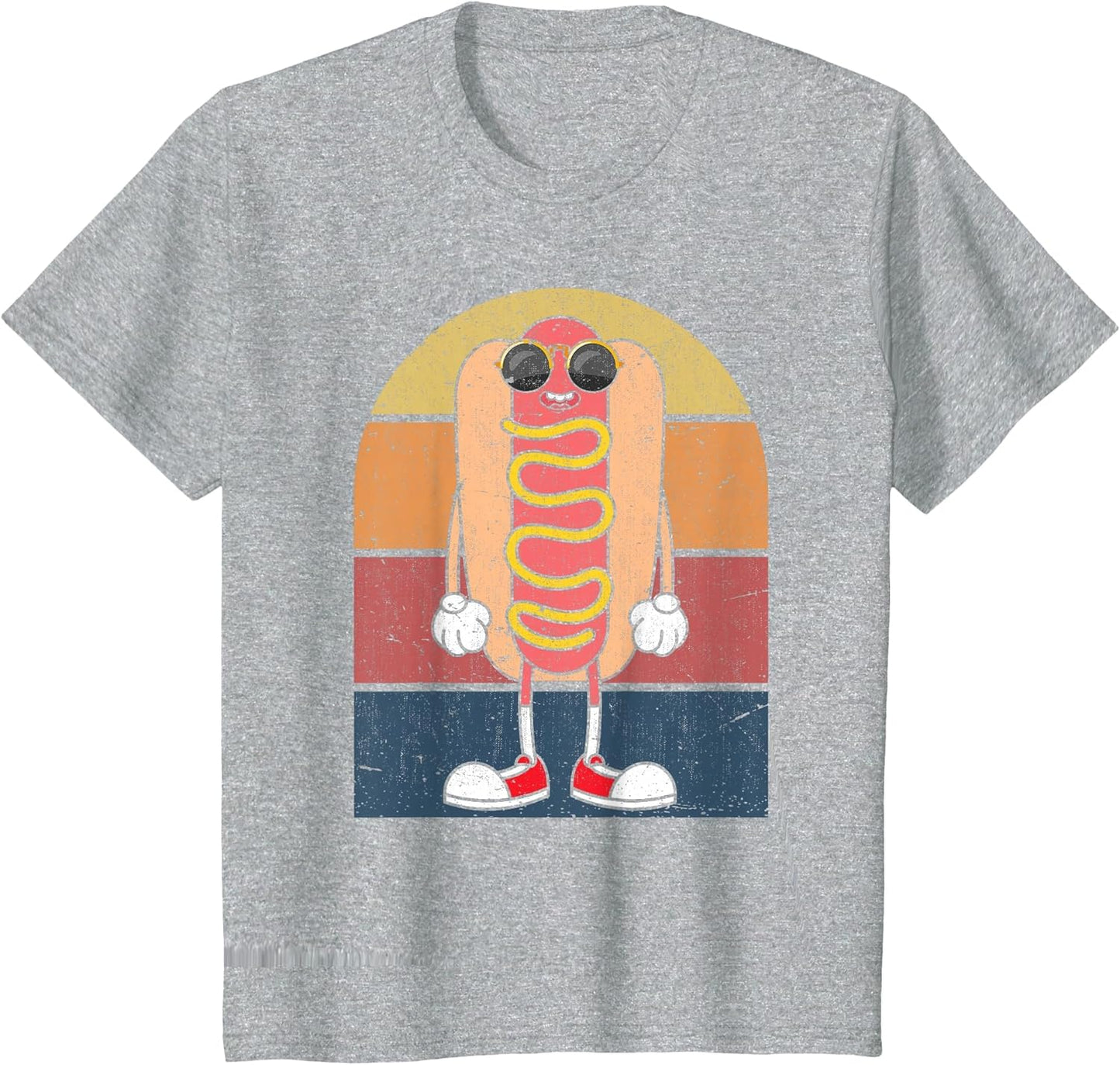 Cool Hot Dog Fast Food Sunglasses Weiner Foodie Retro Hotdog