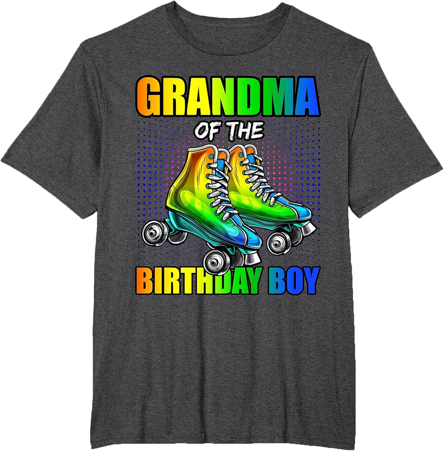 Grandma Birthday Boy Roller Skating Birthday Matching Family