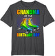 Grandma Birthday Boy Roller Skating Birthday Matching Family