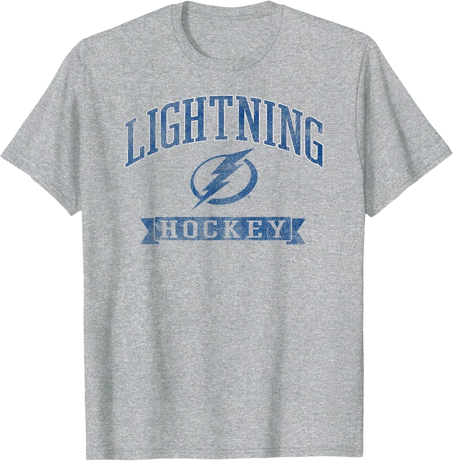 Tampa Bay Lightning Vintage Hockey Gray Officially Licensed
