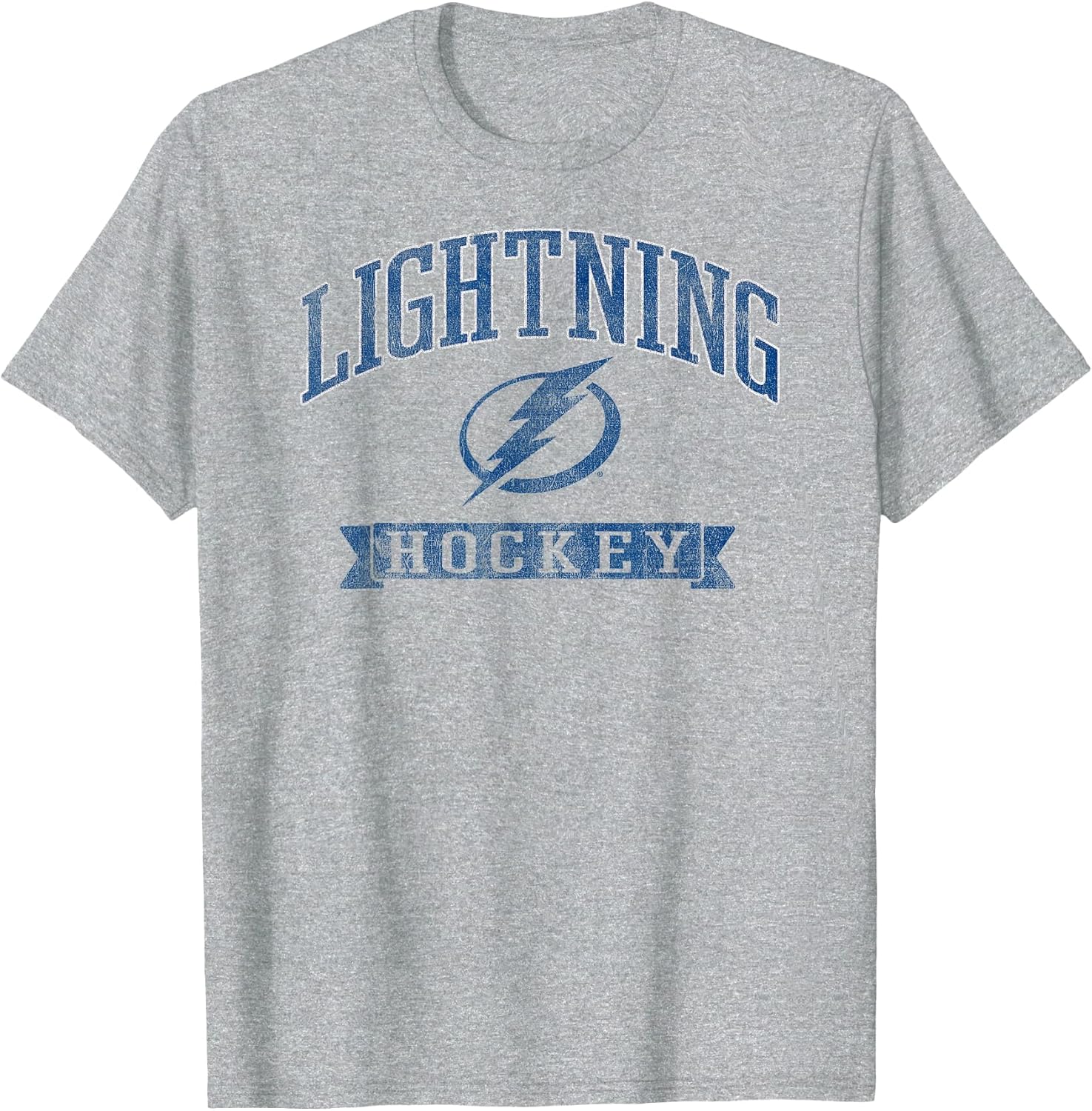 Tampa Bay Lightning Vintage Hockey Gray Officially Licensed