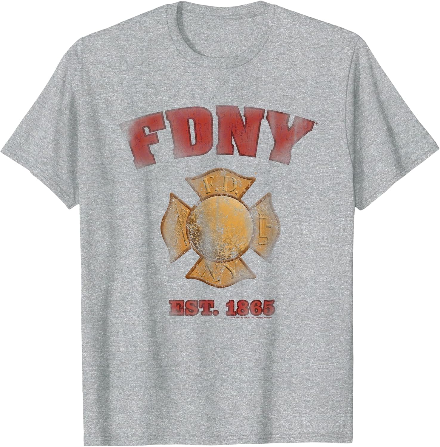 New York City FDNY Vintage Badge
