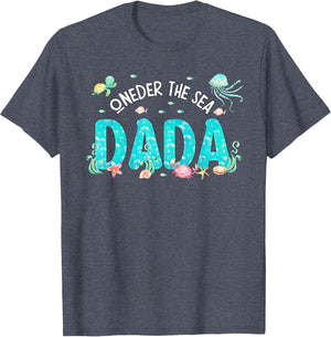 Under Sea Dada Birthday Girl Boy Matching Family Party