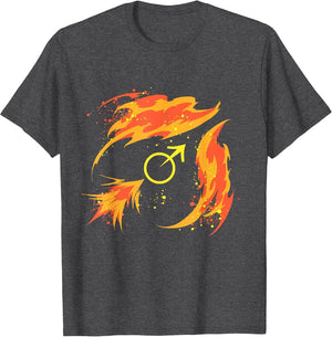 Sailor Fire Bow Mars Symbol Japanese Magical Anime Style