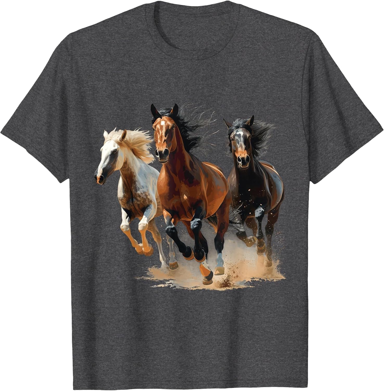 Vintage Horses Lover Graphic Women Boys Girls