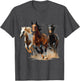 Vintage Horses Lover Graphic Women Boys Girls