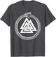 Mystical Ouroboros - Old Viking Symbol Valknut