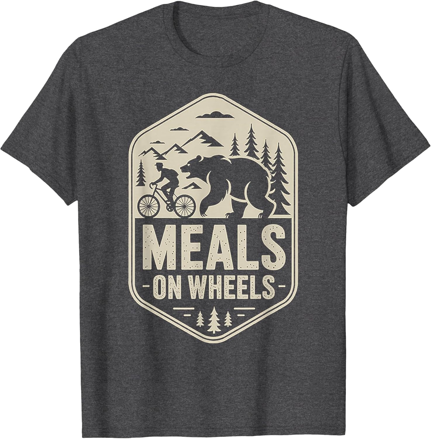 Meals On Wheels Funny Beer Biker